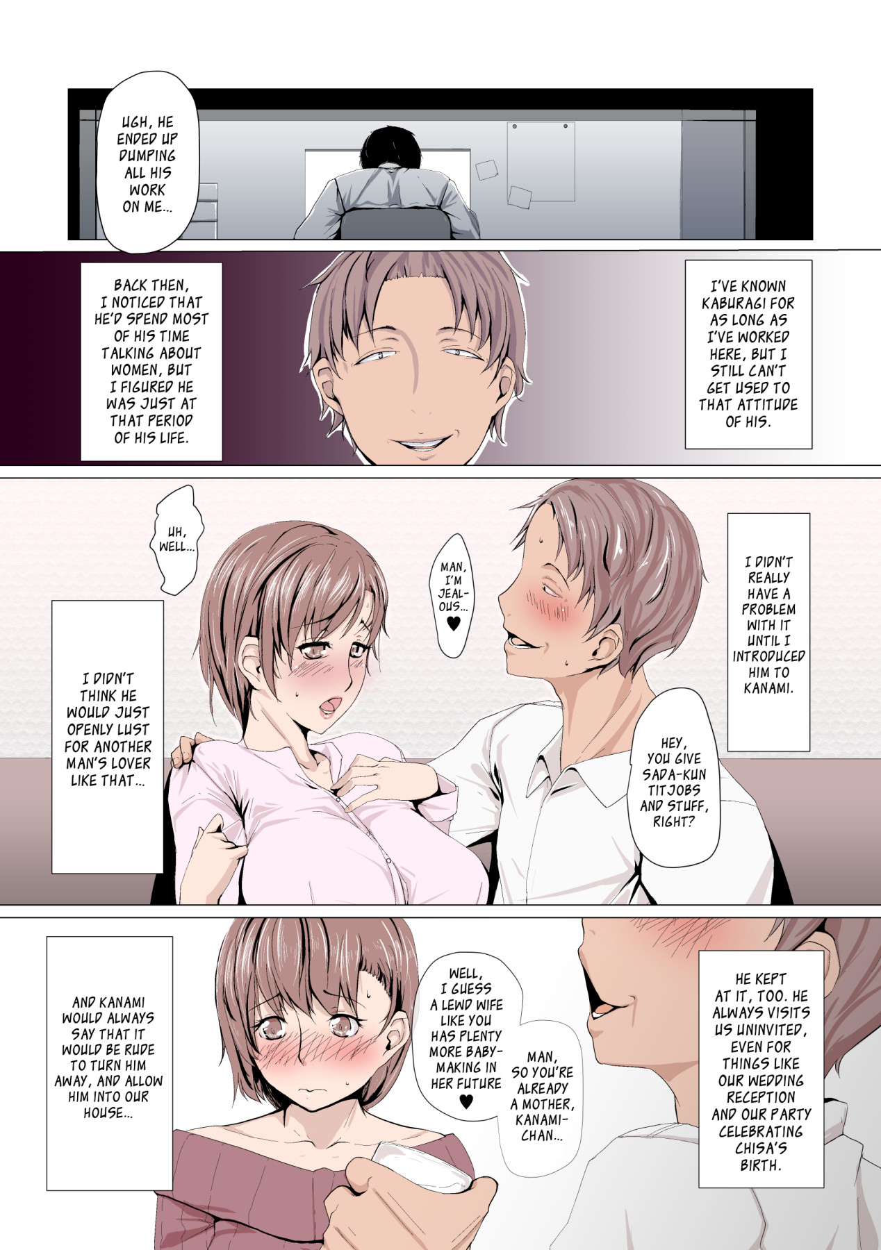 Hentai Manga Comic-This Wife Became His Fuck Toy-Read-4